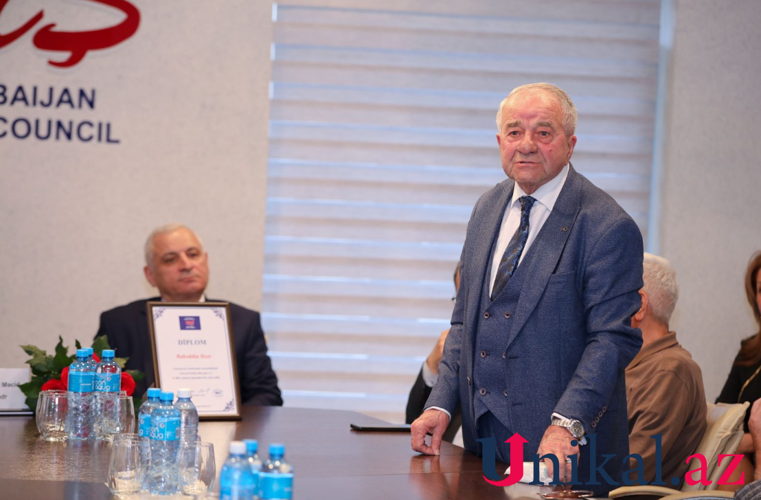 Mətbuat Şurasında Bahəddin Həzinin yubileyi qeyd edildi - FOTOLAR